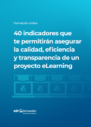 Imagen del eBook '40 indicadores de calidad, seguridad y transparencia en un proyecto eLearning'