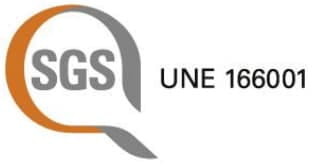 Logo SGS UNE 166001