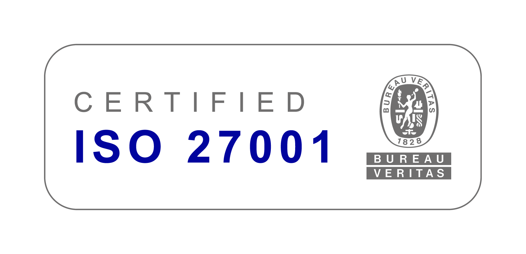 ADR Formacin est certificada en ISO/IEC 27001:2013 (UNE-EN ISO/IEC 27001:2017) por la entidad Bureau Veritas.