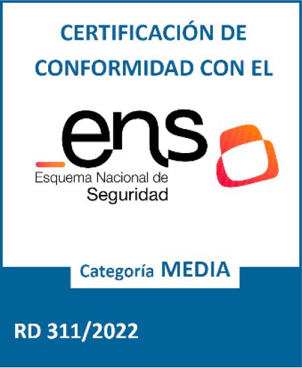 ADR Formación tiene el distintivo de conformidad con el Esquema Nacional de Seguridad